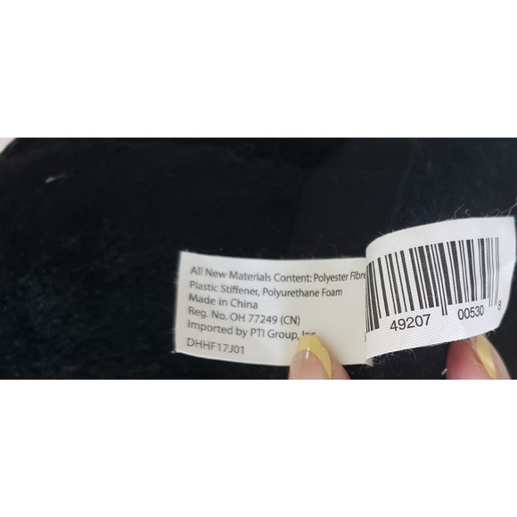 Disney Plush Mickey Mouse Basket Black Red Handle Halloween Nursery Decor - Picture 6 of 9